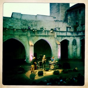 Scrootch bem Jazzwettbewerb in Avignon